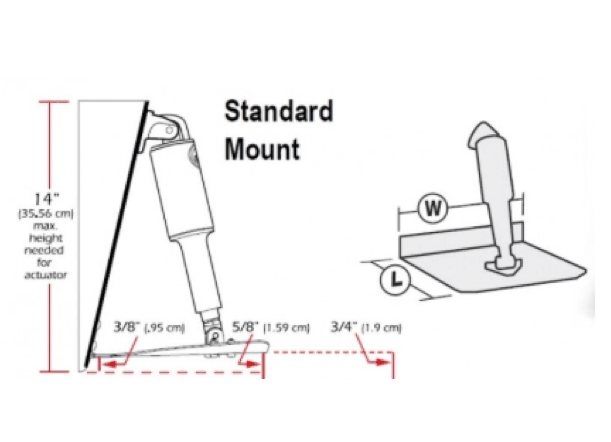 Lenco Standard Mount Trim Tab Kits - 11 Models - 4Boats