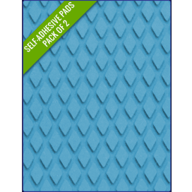 LIGHT BLUE - Original Step Pads Diamond Pattern 412x203x3/2mm - 4Boats