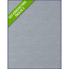 LIGHT GREY - Original Step Pads Smooth Pattern 275x135x3/2mm - 4Boats