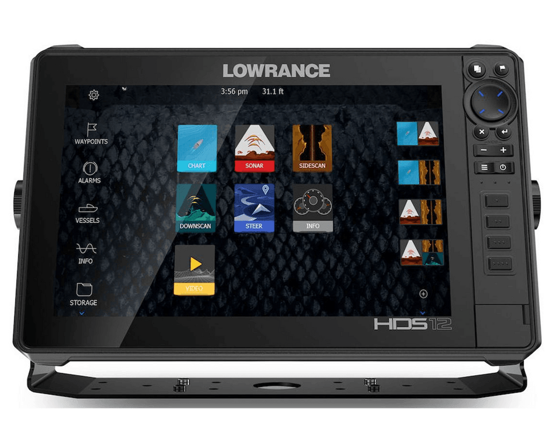 Lowrance HDS 12 LIVE Fishfinder with Active Imaging 3-in-1 (ROW) - 4Boats