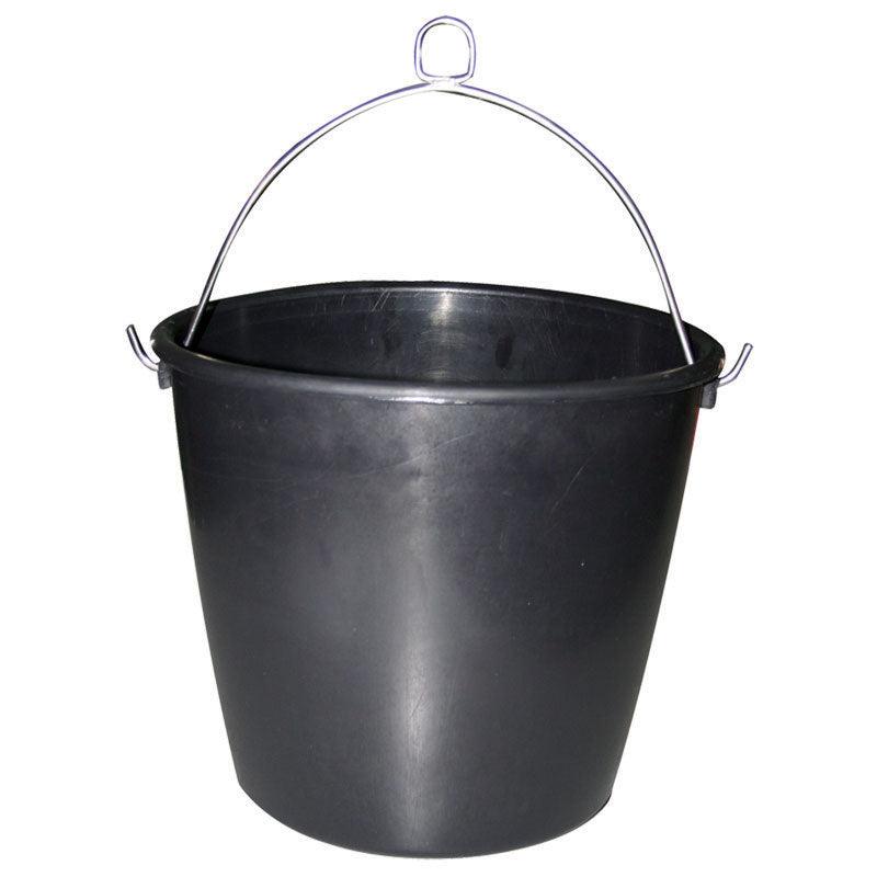 Marine bucket 10L,plastic,black - 4Boats