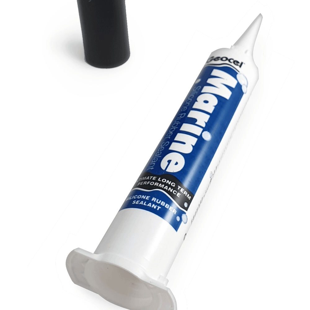 Marine Silicone Sealant, White 78G, Geocel - 4Boats