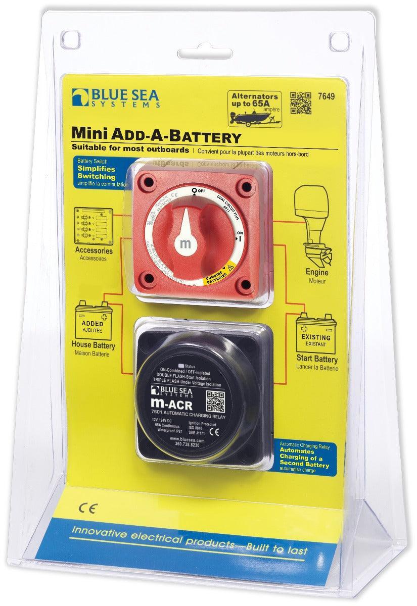 Mini Add-A-Battery Kit - 65A - 4Boats