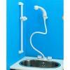 Mixer Shower Wte C/W Bracket - 4Boats