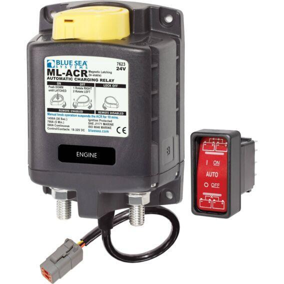 ML-ACR Automatic Charging Relay Manual 24V - 4Boats