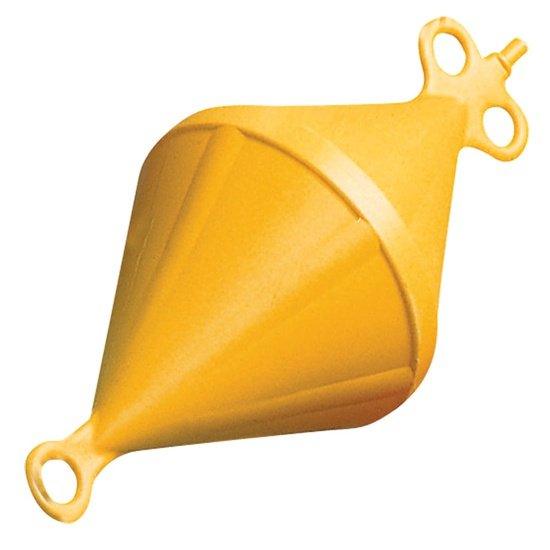 Mooring Buoy Bi-Conical, Plastic, Ext.?320mm, Orange - 4Boats