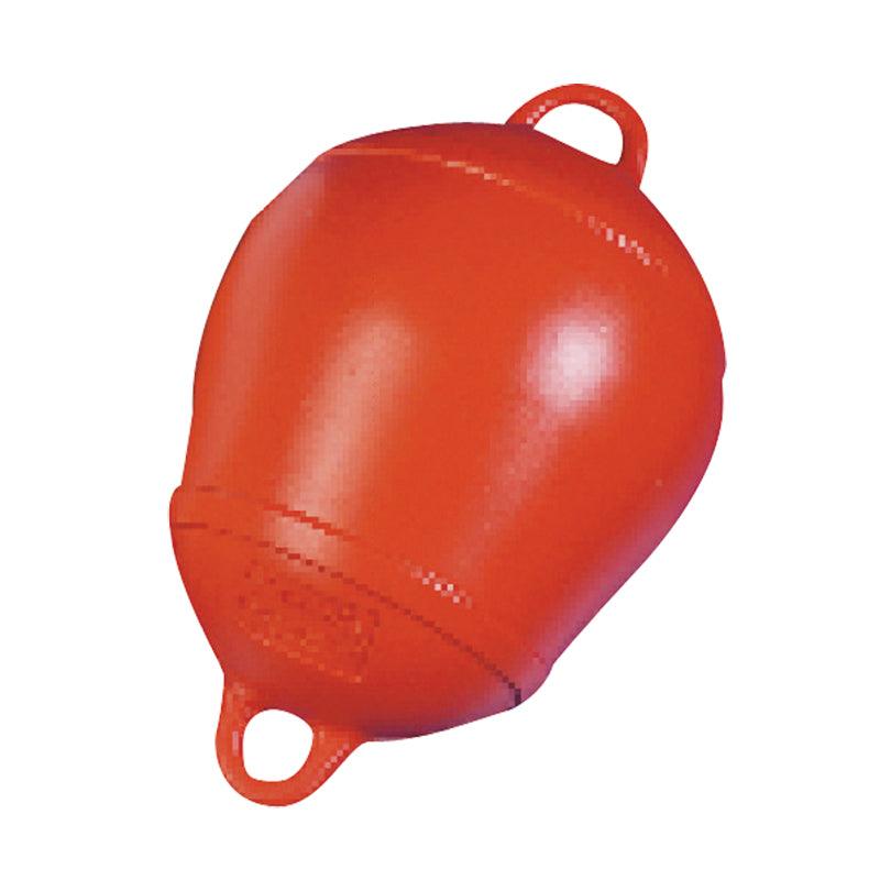 Mooring Buoy Rigid Plastic, Ext.?250mm, Orange - 4Boats