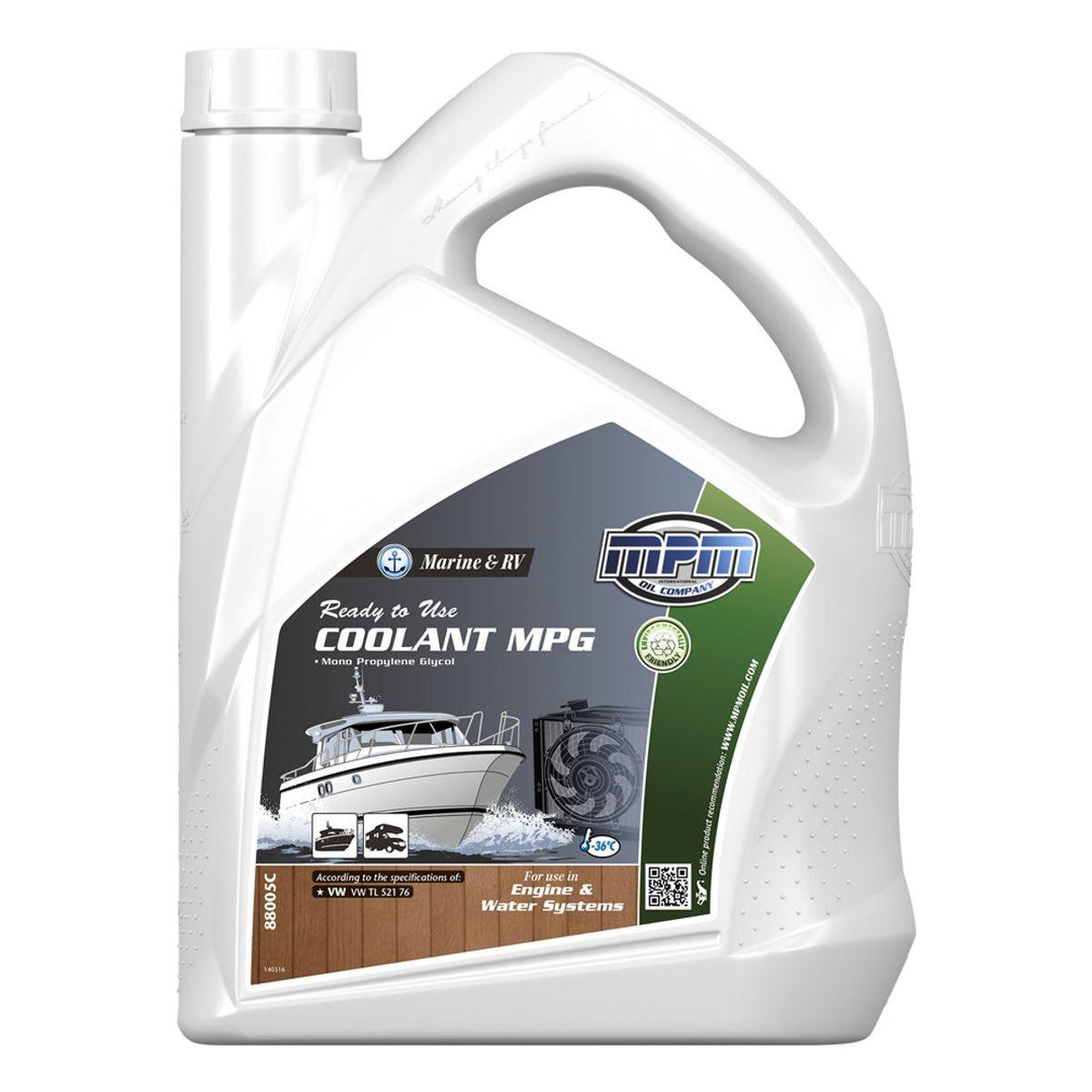 MPM Marine & RV Ready To Use Coolant Mono Propylene Glycol - 5 Litre - 4Boats