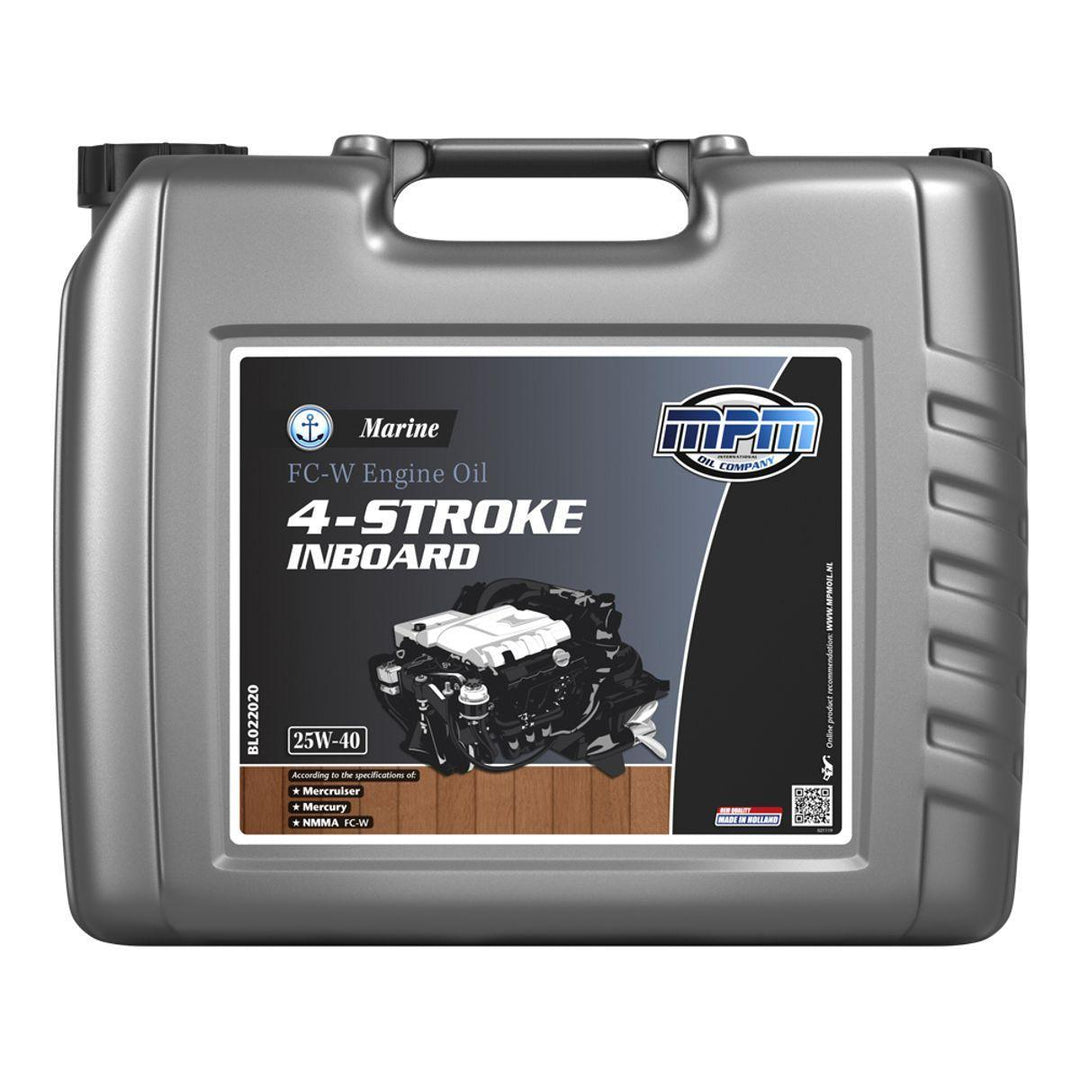 MPM Marine FC-W 4-Stroke Inboard Oil 25W-40 - 20 Litre - 4Boats