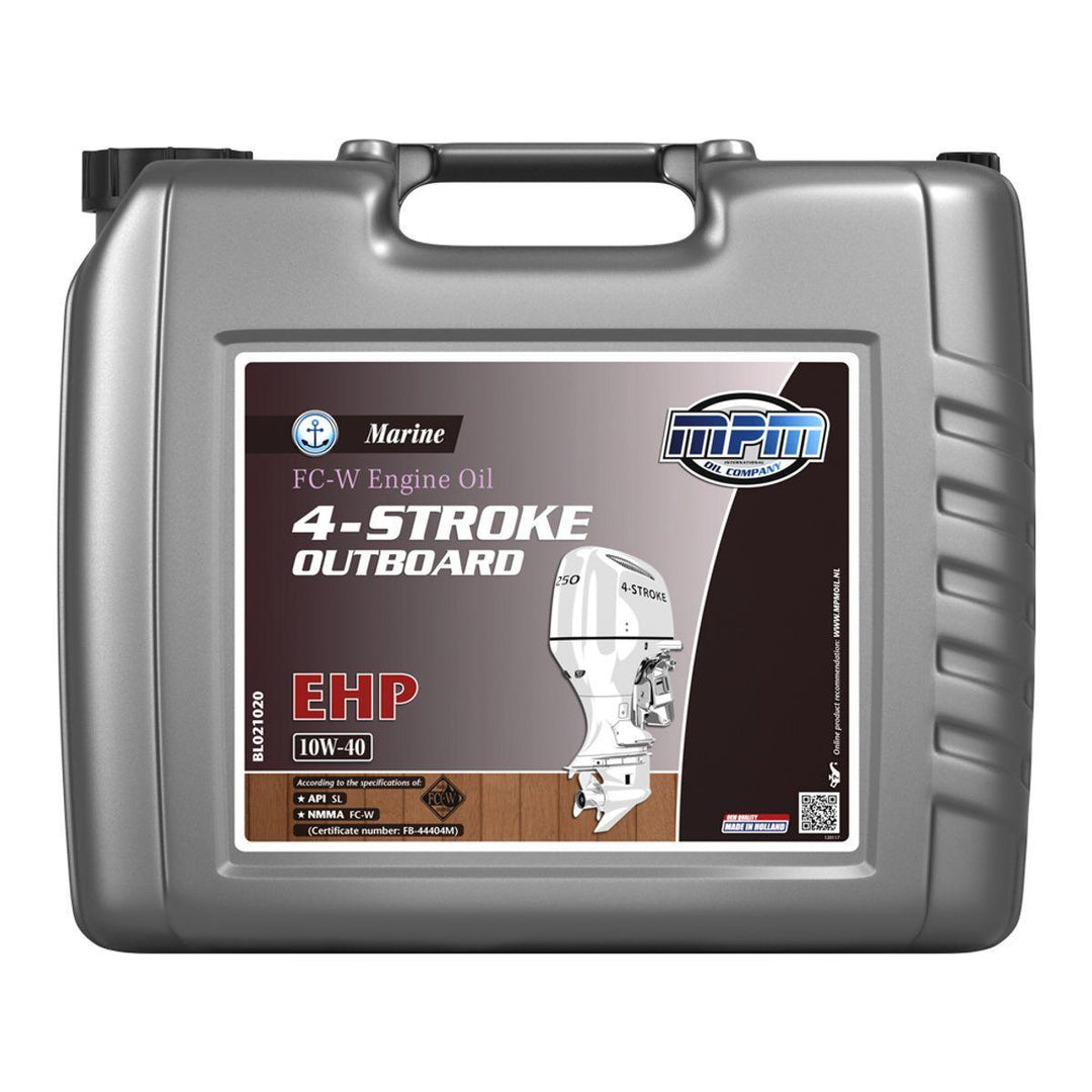 MPM Marine FC-W 4-Stroke Outboard Oil EHP 10W-40 - 20 Litre - 4Boats