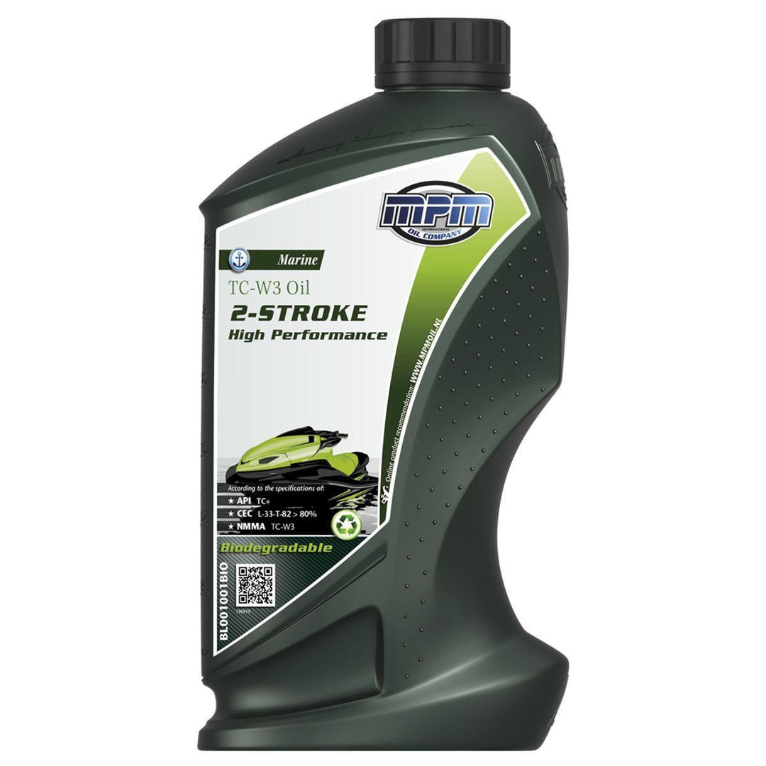 MPM Marine TC-W3 2-Stroke High Performance Biodegradable Oil - 1 Litre - 4Boats