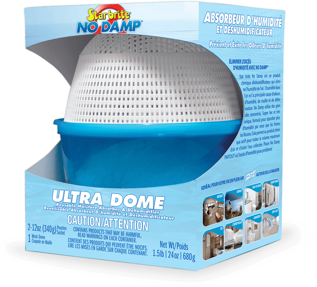 No Damp® - Ultra Dome Dehumidifier (680g) - 4Boats