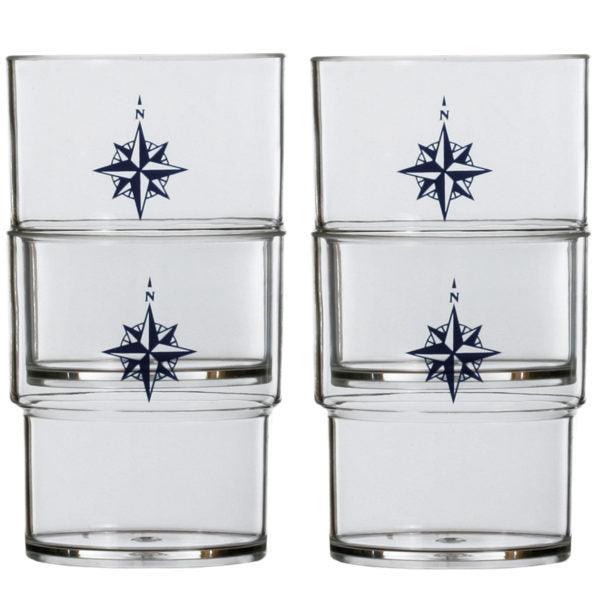 NORTHWIND STACKABLE GLASS - 4Boats