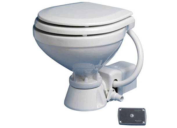 Ocean Electric Standard Compact Toilet 12/24V - 4Boats