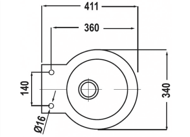 Ocean Laguna Silent Electric Toilet - 12 or 24V - 4Boats