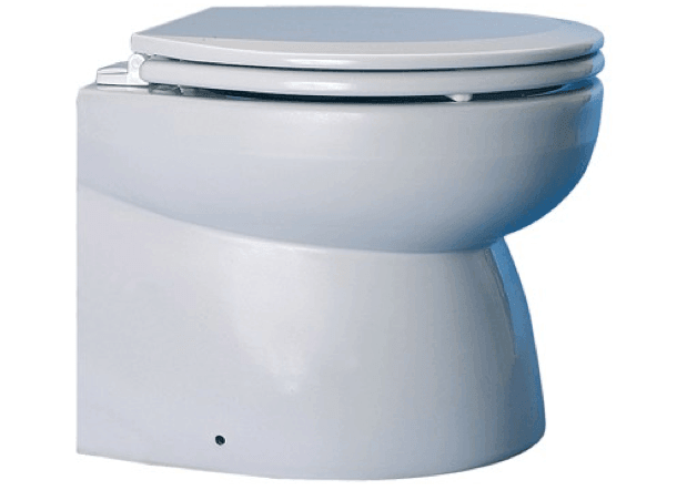 Ocean Luxury Low Soft Close Toilet - 12 or 24V - 4Boats