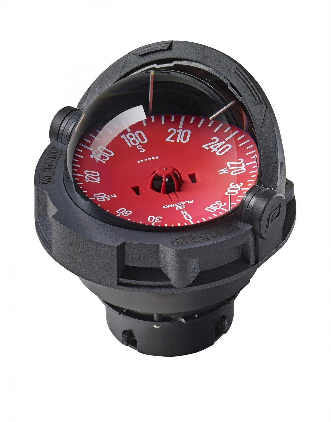 Olympic 135 Compass-No Binnacle-Black (Red Card) - 4Boats