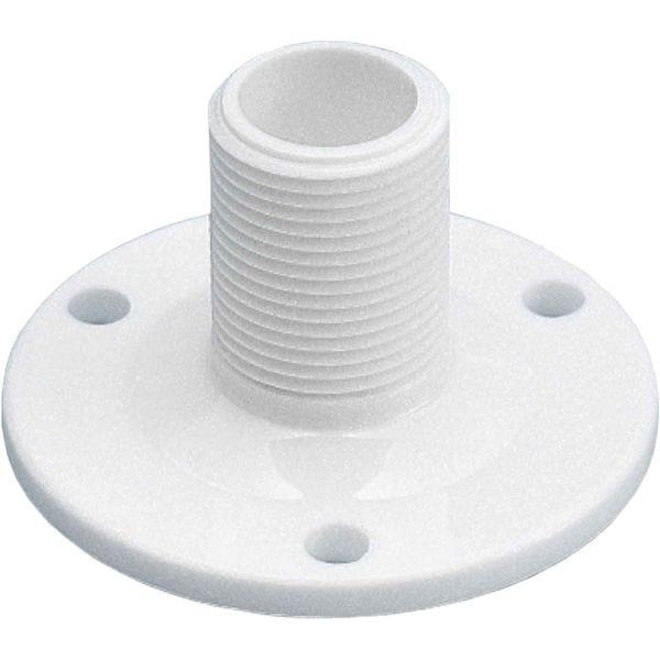 Osculati White Nylon Antenna Base for Antennas (1" Thread) - 4Boats