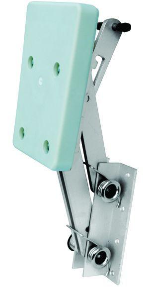 Outboard Engine Bracket Ali c/w Plastic Pad (40kg) - 4Boats