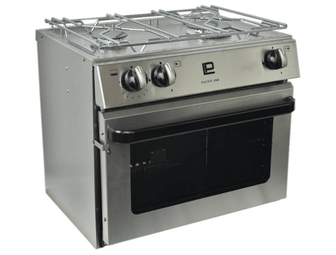 Pacific Standard 4500 LPG Cooker (2 Burner Hob and Oven) - 4Boats