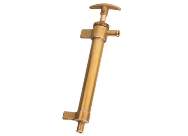 Patay Polished Brass Sump Pump Type A - 4Boats