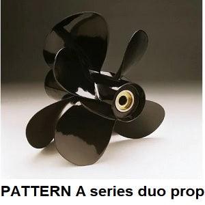 Pattern volvo duo aluminium props A series - PRICE PER SET off 1 x LH & 1 x RH propeller - 4Boats