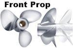 Pattern volvo duo stainless steel props Solas series - PRICE PER SET off 1 x LH & 1 x RH propeller - 4Boats