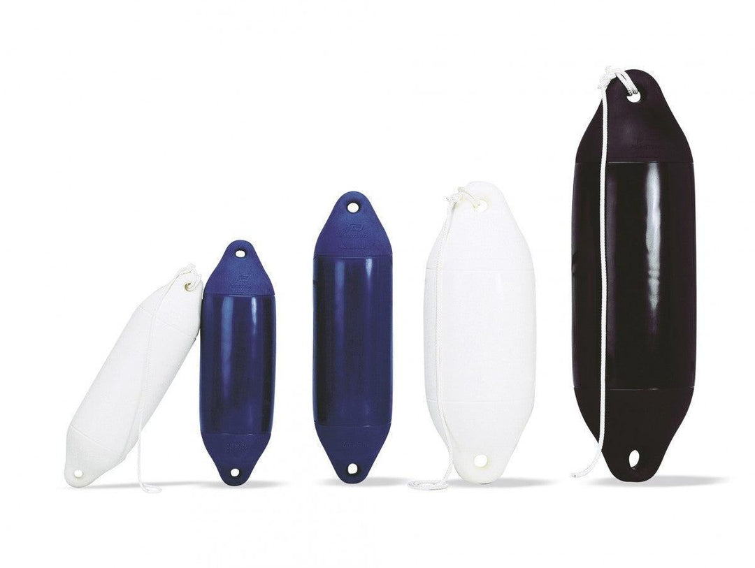Performance Fenders, Non-Inflated-Black-10 x 40 cm - 4Boats