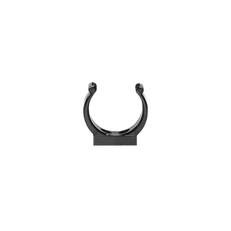 Plastic Support Clip, ?16mm, Black - 4Boats