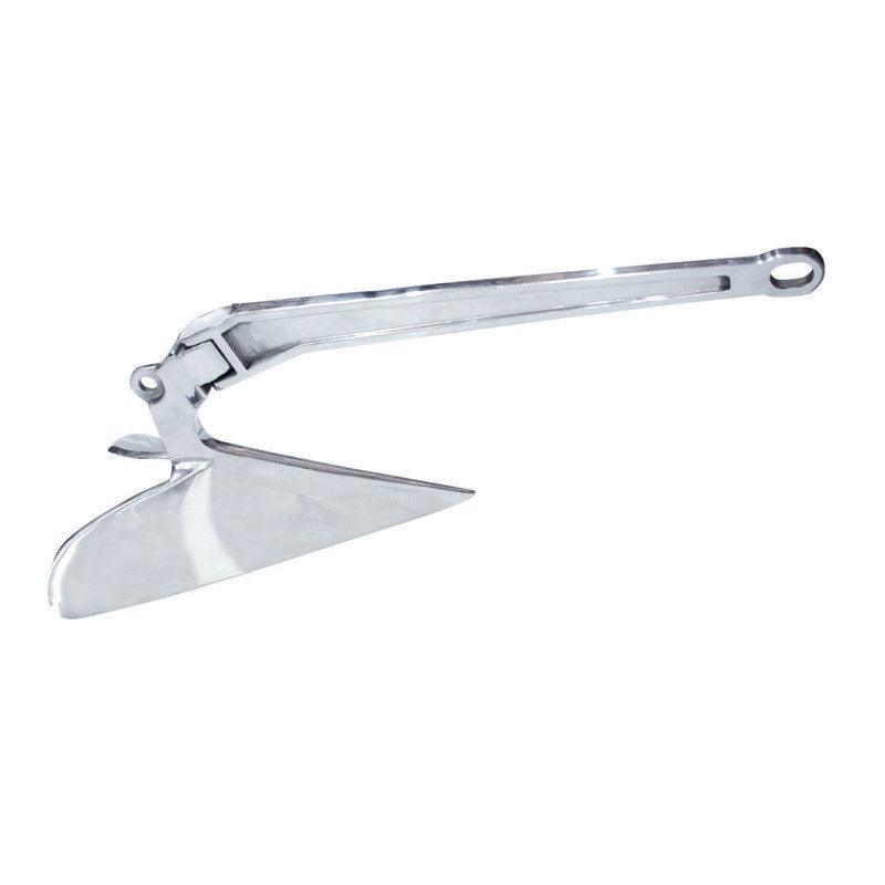 Plough anchor,hot dip galvanized,CQR type,9kg - 4Boats