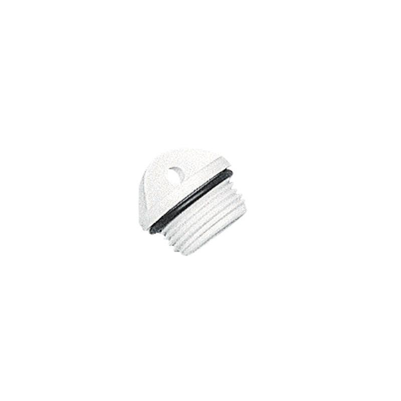 Plug for Drain Socket, White - 4Boats