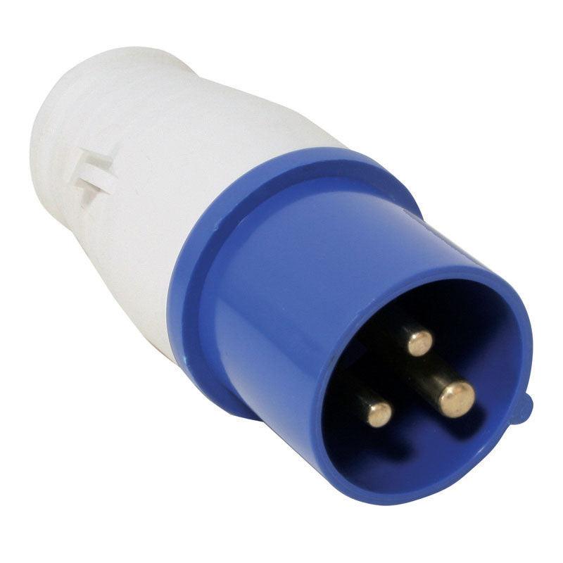 Plug, male, 16A, 220-240V, blue - 4Boats