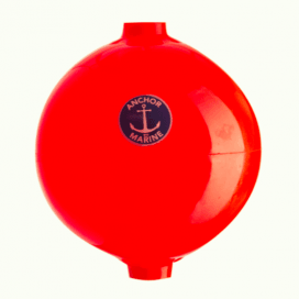 Pole Buoys 30 dia (12) Signal Orange - 4Boats