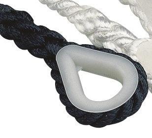 Polyester Mooring Line Ø14mm Black - 4Boats