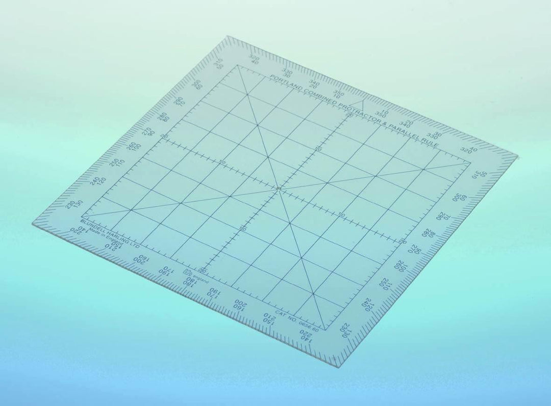 Portland Protractor 130mm/5" - 4Boats