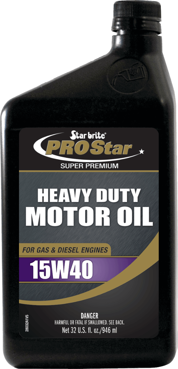Pro Star Super Premium Heavy Duty Motor Oil SAE 15W 40 - 950ml - 4Boats
