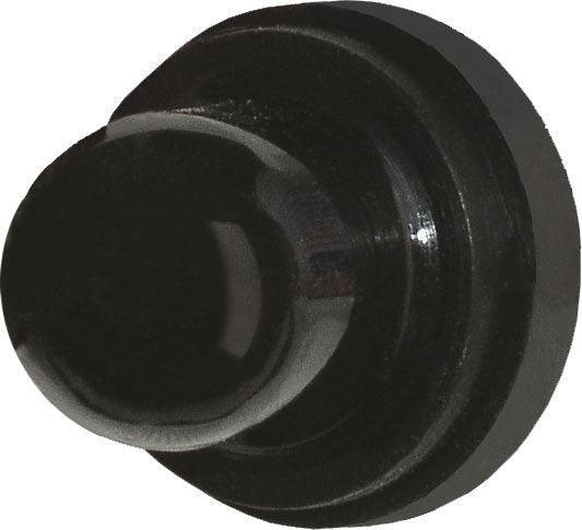 Push Button Reset Only Circuit Breaker Boot - Black - 4Boats