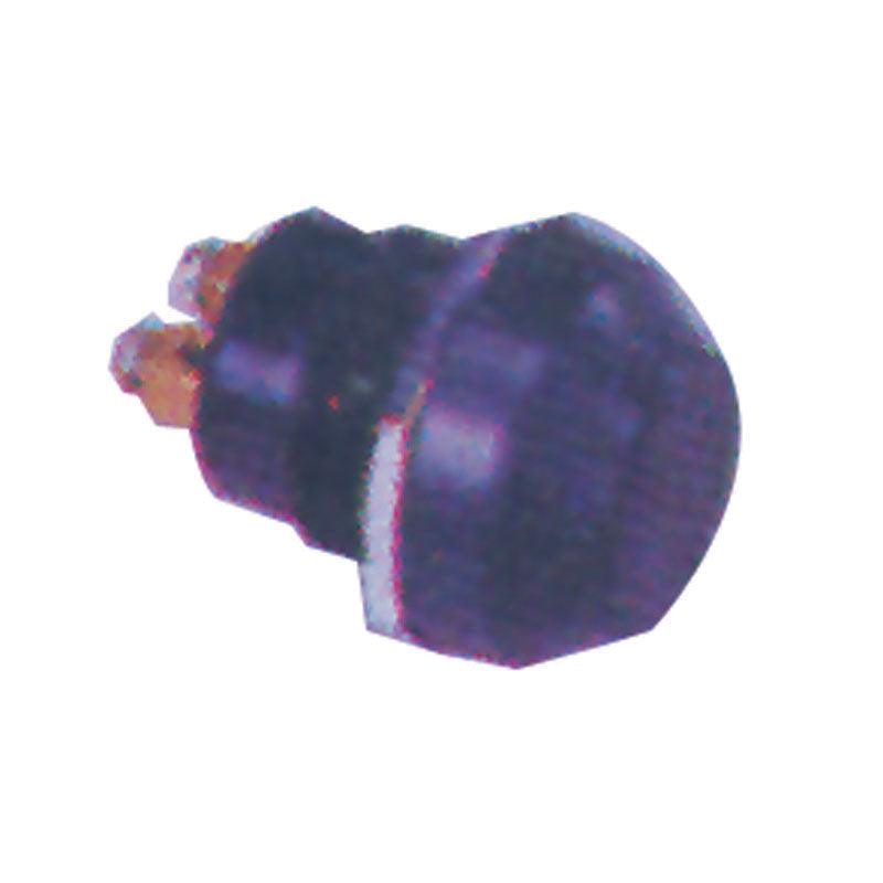 Push ButtonHorn Switch, 12V, 10A, w/ rubber protector, Diam. 22mm - 4Boats