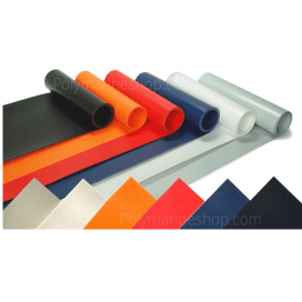 PVC Inflatable Boat Fabric 70 x 15cm Grey - 4Boats