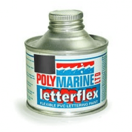 PVC 'Letterflex' - 125ml Black - 4Boats