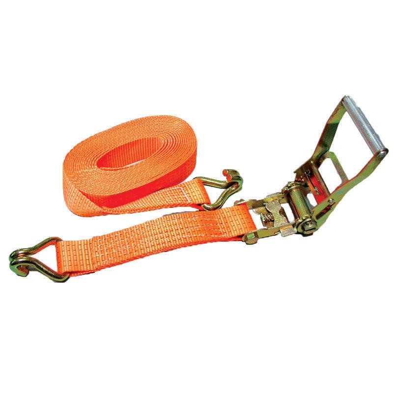 Ratchet Tie-Down w/ double J hook,10mx50mm,BL 5000kg - 4Boats