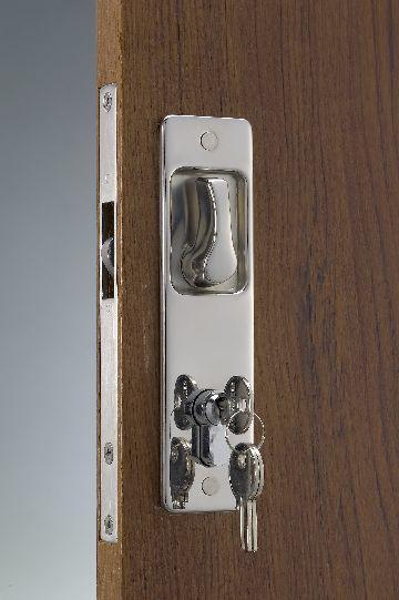 Recess Mount Sliding Door Latch - 4Boats