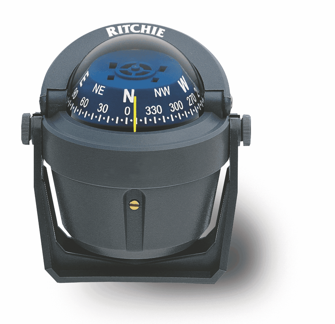 Ritchie Explorer™ B-51, 2¾” Dial Bracket Mount - Grey - 4Boats
