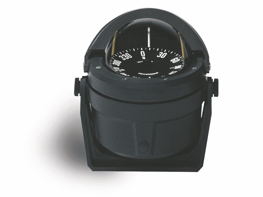 Ritchie Voyager® B-80 3” Dial Bracket Mount Open Face - Black - 4Boats