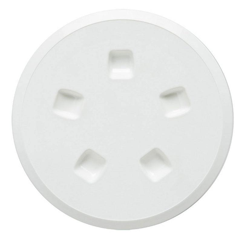 Round Deckplate-Large-White - 4Boats