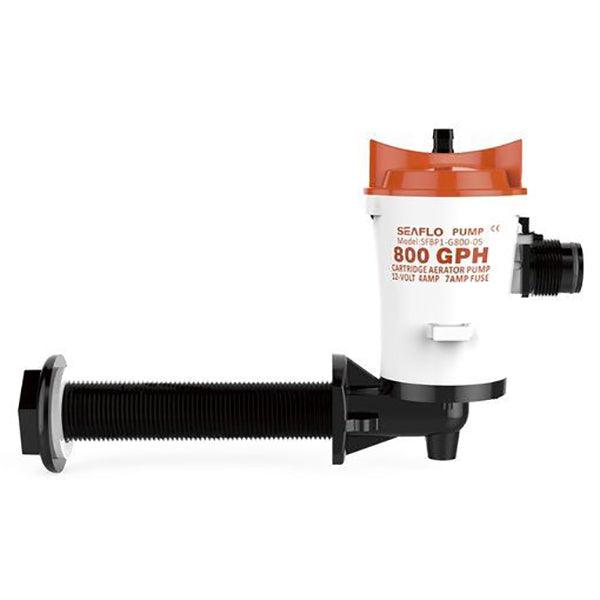 SEAFLO 350GPH x 12v LIVEWELL / BAITWELL MARINE CARTRIDGE AERATOR PUMP boat yacht - 4Boats