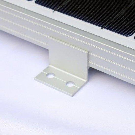 Set of 4 solar panel brackets for motorhomes, caravans, boats or roof mounting - 4Boats