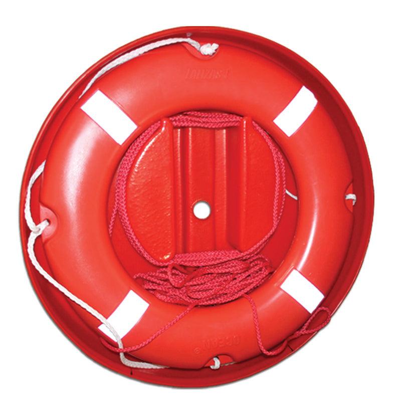 Set of Lifebuoy Ring Case w/ 70090 Ring & Floating Rope - 4Boats