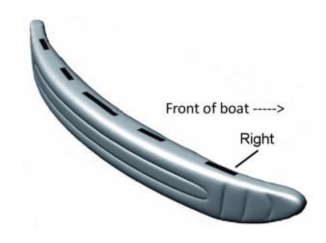 Sevylor Adventure or Canyon Right Side Bladder - 4Boats