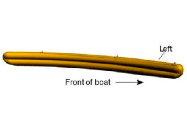 Sevylor Pointer K1 2014 Left Bladder - 4Boats